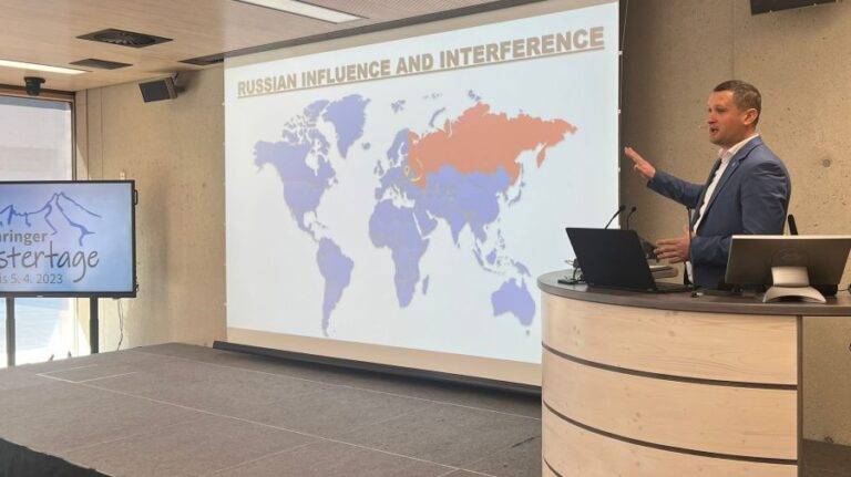 PAS deputy told the Germans about the “Russian instruments of hybrid war, applied against Moldova”