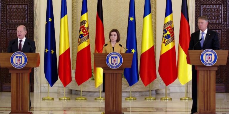 TRILATERAL MEETING IN BUCHAREST: WHICH STATEMENTS DID SANDU, IOHANNIS, AND SCHOLZ MAKE