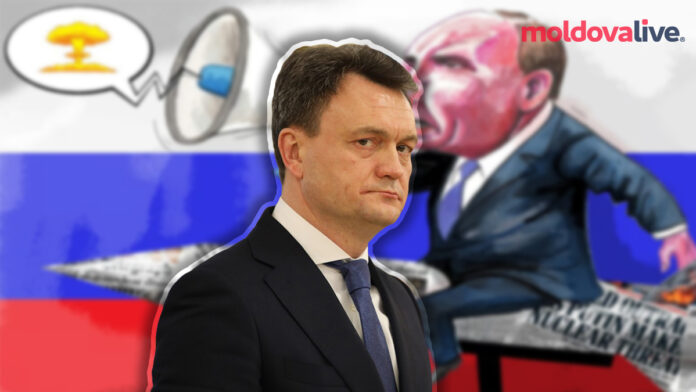 dorin recean russia threat defense moldova