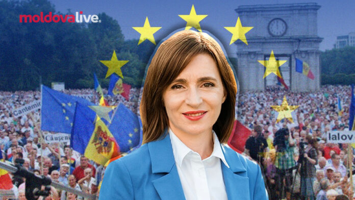 maia sandu adunare nationala moldova ue