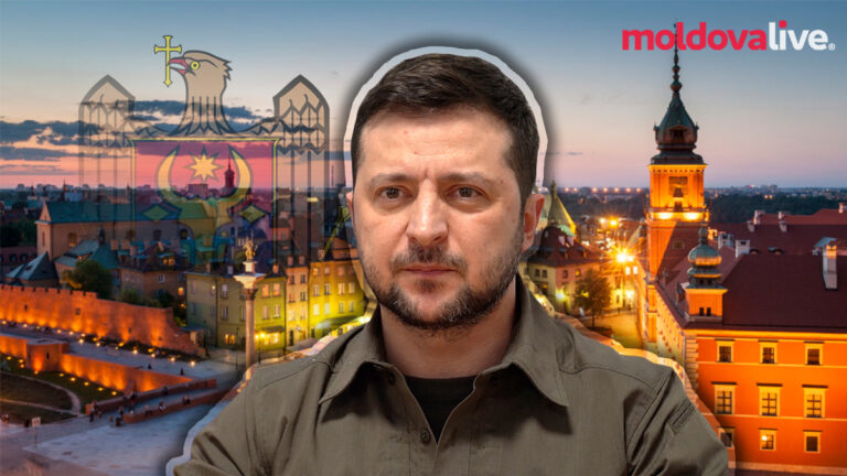Moldova’s Freedom – Linked to Ukraine, Says Volodymyr Zelensky during Warsaw Visit