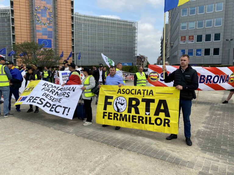 Moldovan farmers protested in Brussels: Our bankruptcy will not help Ukraine