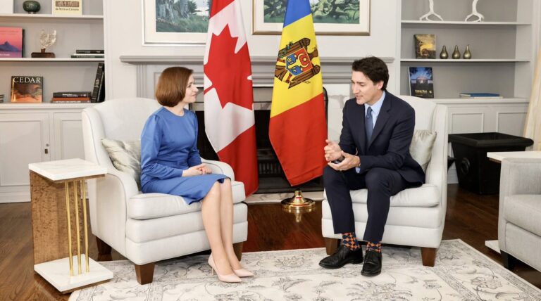 During a visit to Canada, Maia Sandu called for sanctions against oligarchs from Moldova