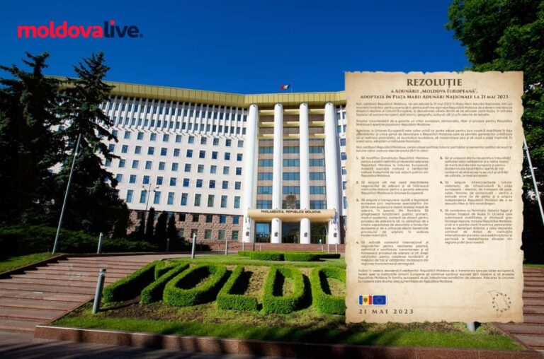 “Moldova is Europe”: Parliament approved the resolution adopted at the meeting “European Moldova”
