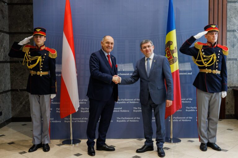 Austrian President of Parliament Sobotka Visits Moldova, Pledging Support for European Integration