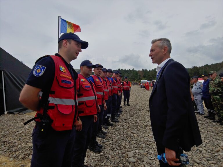 IGSU Leadership Joins Moldovan Rescuers in Large-Scale Field Exercise in Tbilisi, Georgia