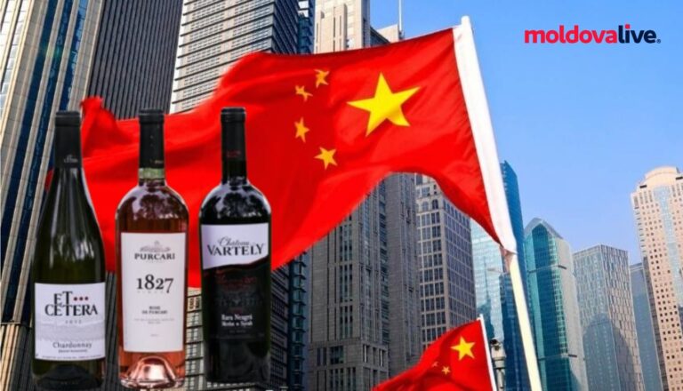 Moldovan wines were presented to China’s consumers