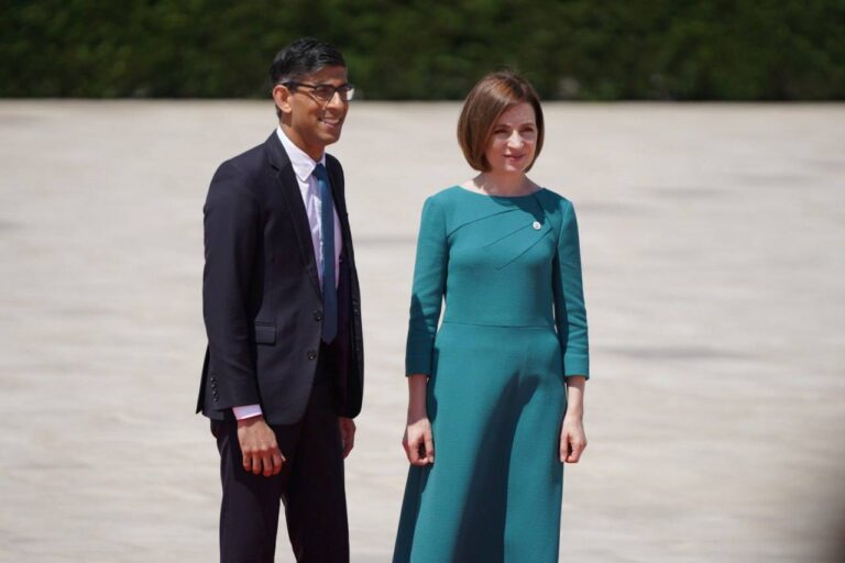 Rishi Sunak promises to help us: “Being the first British Prime Minister to visit Moldova…”