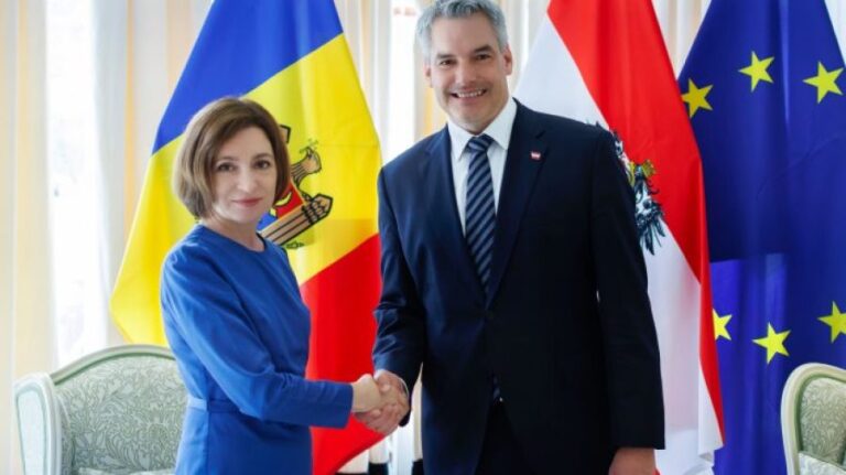 “The Moldovan authorities are making every effort to start negotiations with the EU”: Sandu met with the Austrian Chancellor
