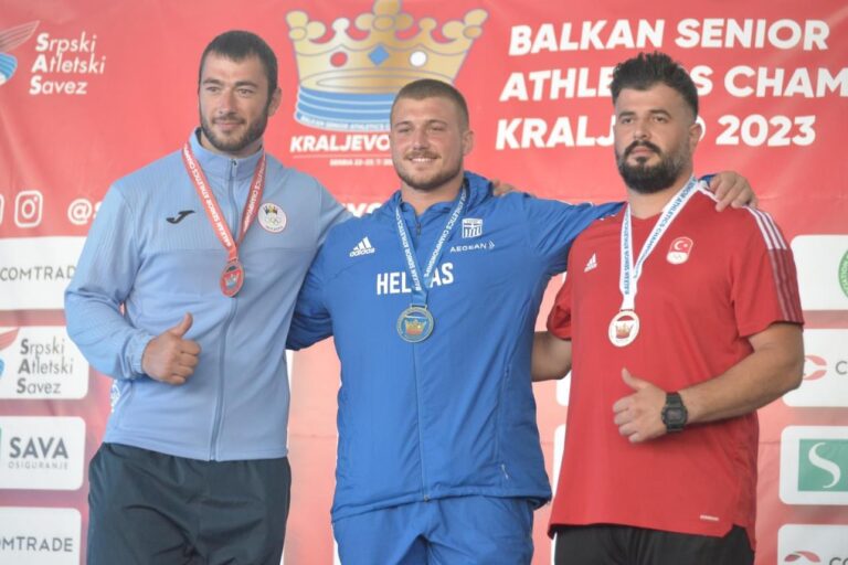 The Republic of Moldova won two gold and one silver medals at the Balkan Games