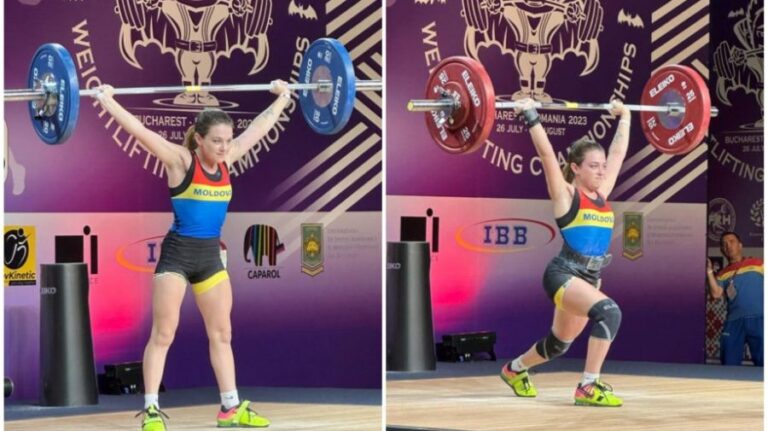 Moldovan athlete wins silver medal at the European Weightlifting Championship