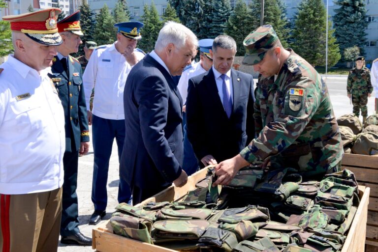 Donation from the Romanian Ministry of Defense. What did Tilvar bring to Chisinau?