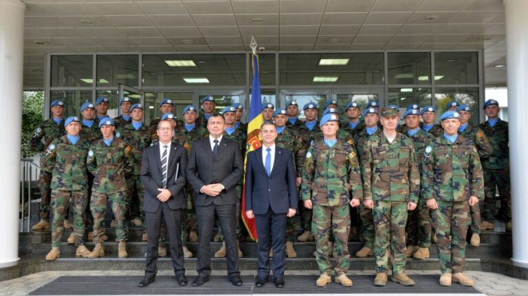 The first National Army contingent deployed on the UNIFIL mission has returned home. PHOTO from the ceremony