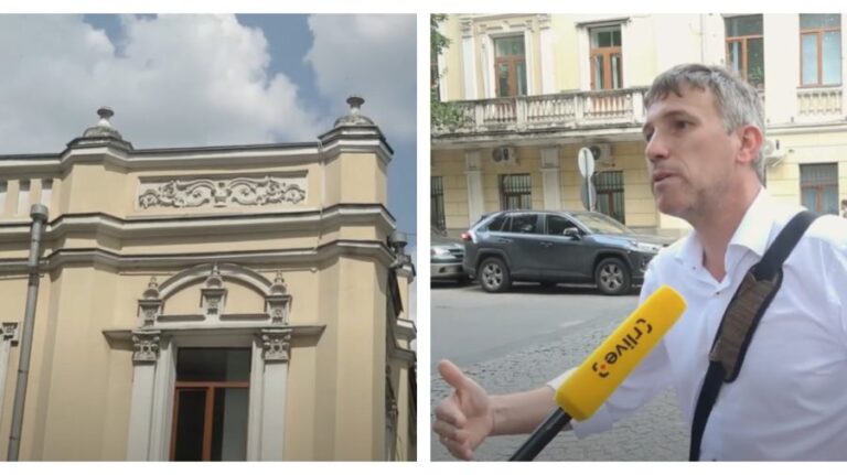 Touristic Chisinau: The Building that was built by the war prisoners