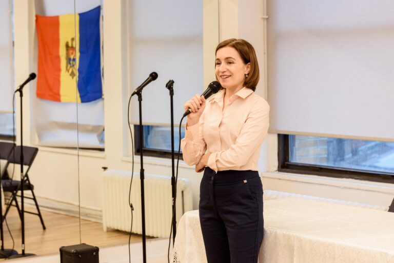 President Maia Sandu Meets with the US Diaspora in New York