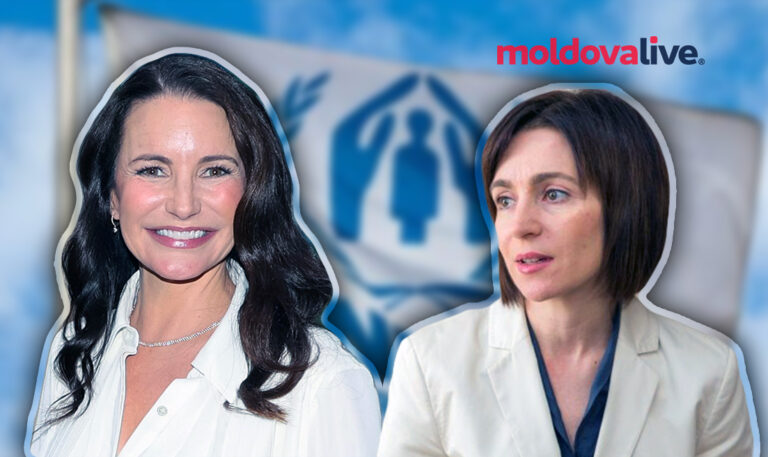 President Maia Sandu Discusses Refugee Assistance with Kristin Davis