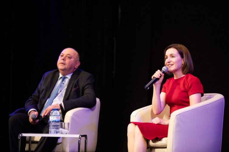 Maia Sandu Addresses Diaspora in Portugal: Advancing Justice Reform on the Road to EU Membership