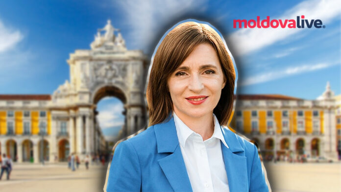 Maia Sandu Lisbon Diaspora Moldova