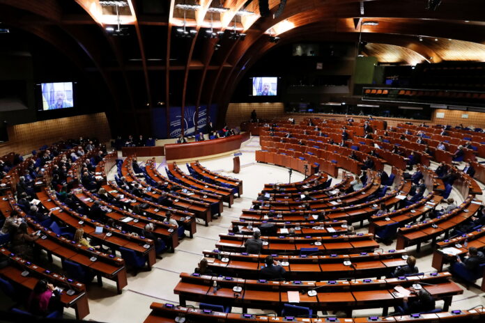 Ukrainian PM Shmyhal addresses the Parliamentary Assembly of the Council of Europe
