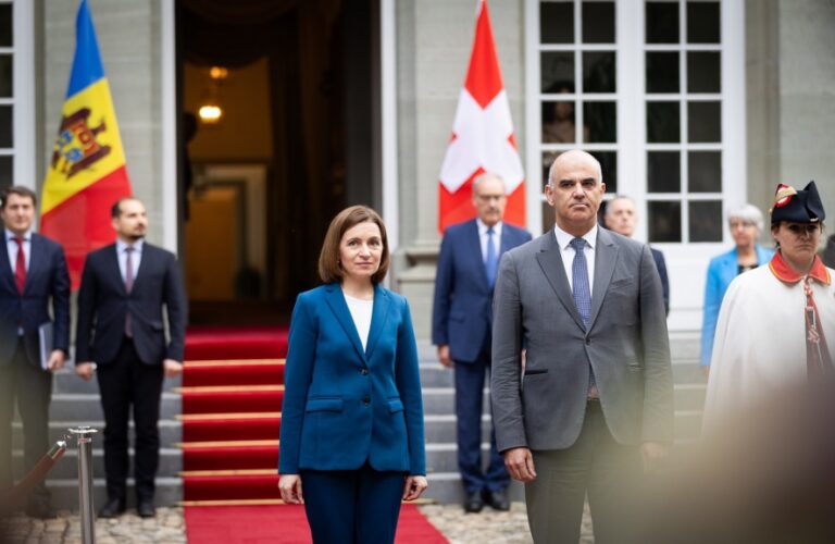 Maia Sandu’s Official Visit to Switzerland. Meeting with Alain Berset