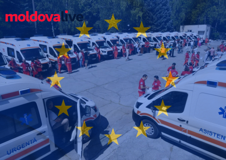 EU-Supported Initiative Delivers New Ambulances to Moldovan Hospitals