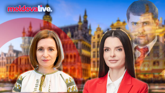 Gagauzia Evghenia Gutul and Ilan SHOR Party Attack Maia Sandu in Brussels