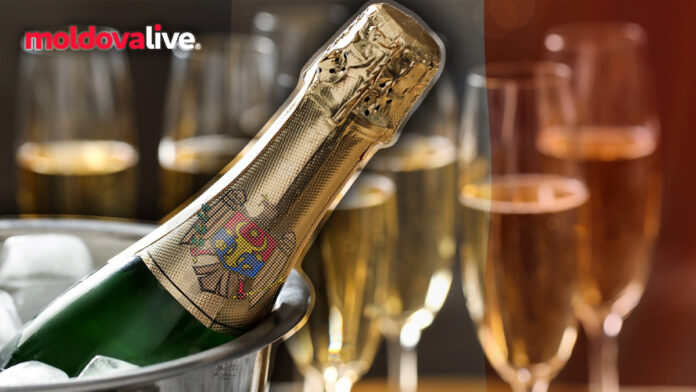 Moldovan Sparkling Wine Fance Compatition gold silver medal moldovalive