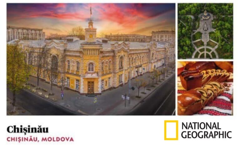 PHOTO The famous international edition  “National Geographic” published an advertising article about Chisinau