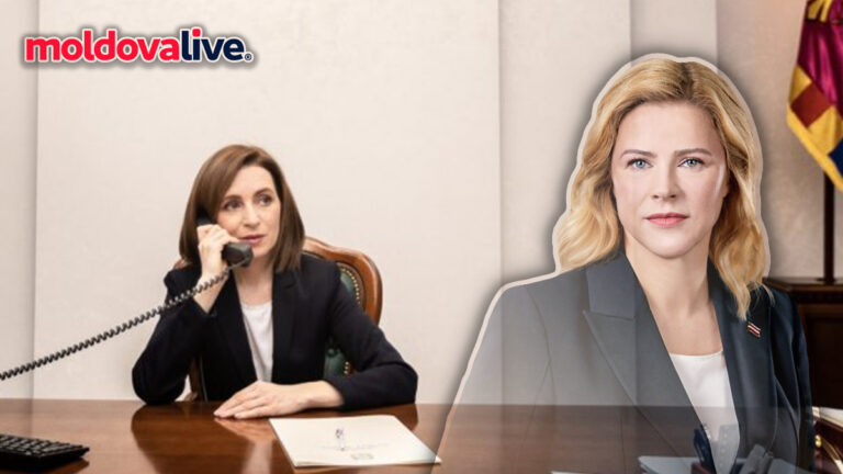 President Sandu Advocates EU Accession in Phone Call with Latvian PM Silina