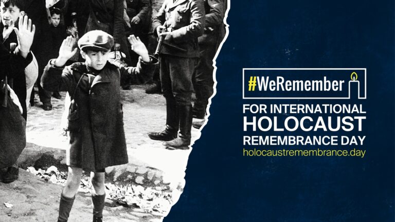 Holocaust Remembrance Week will be held in Moldova: the #WeRemember Campaign is “Learn from the past, protect the future”