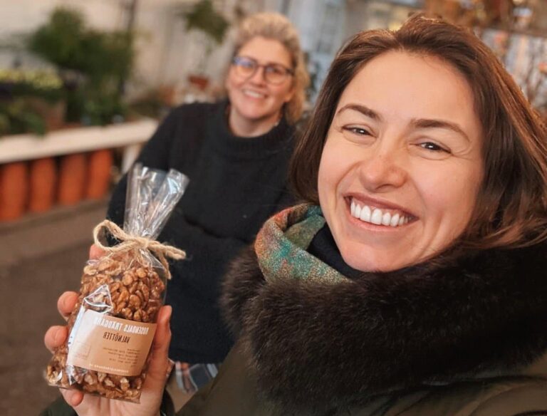 Moldovan walnuts ended up being sold in the Royal Botanic Garden shop in Stockholm