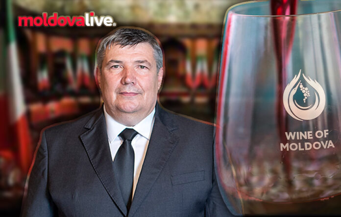 Ambassador Anatolie Urecheanu Moldovan Wine in Parliament of Italy Vin Moldovenesc in Parlamentul din Italia moldovalive