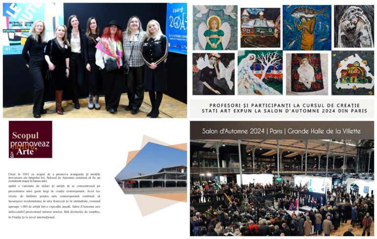 “Nicoleta Stati Art Gallery” – at the large-scale exhibition at the Grande Halle de la Villette. IMAGES from France