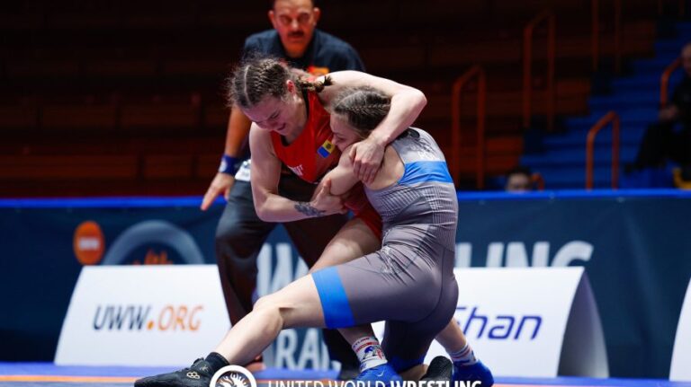 The pride of the country! Wrestler Mariana Draguțan won a bronze medal at the Zagreb Open