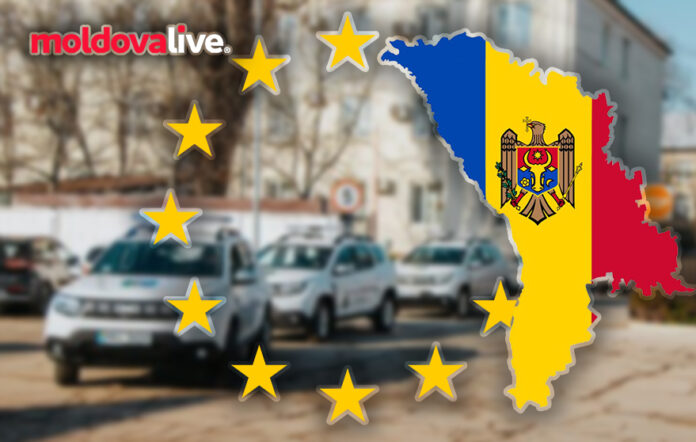 moldova eu support border polica vehicles