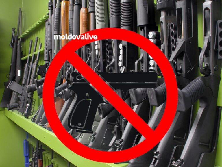 To combat unauthorised use, Moldova will ban additional firearms and ammunition