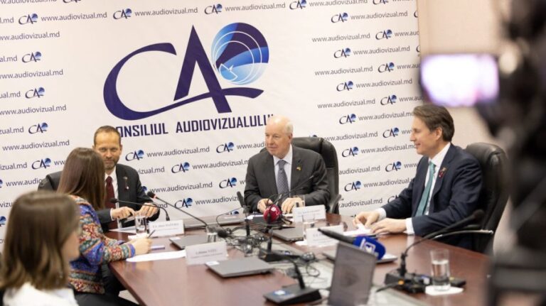 (PHOTO/VIDEO) Moldova’s media is monitored via AI. Software received by the Broadcasting Council from the EU and USA partners