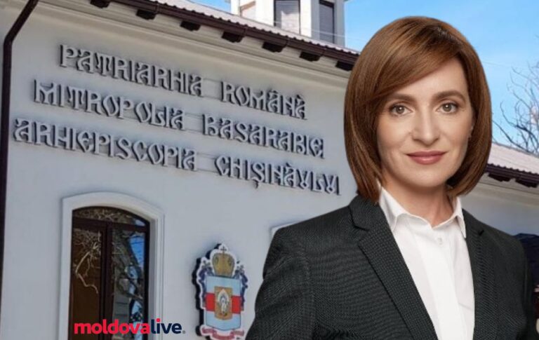 Maia Sandu intervenes with a suggestive message in the dispute between the two Orthodox Metropolises in Moldova
