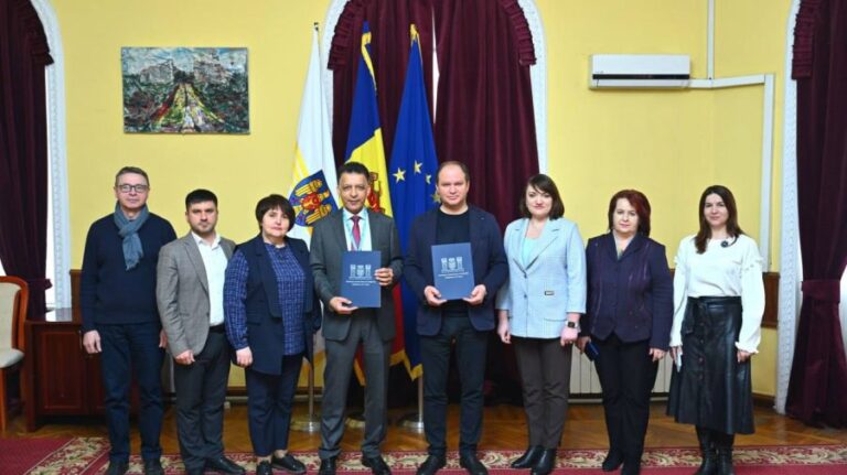 Photo: The Chisinau City Hall has signed a Cooperation Agreement with a charity centre for refugees