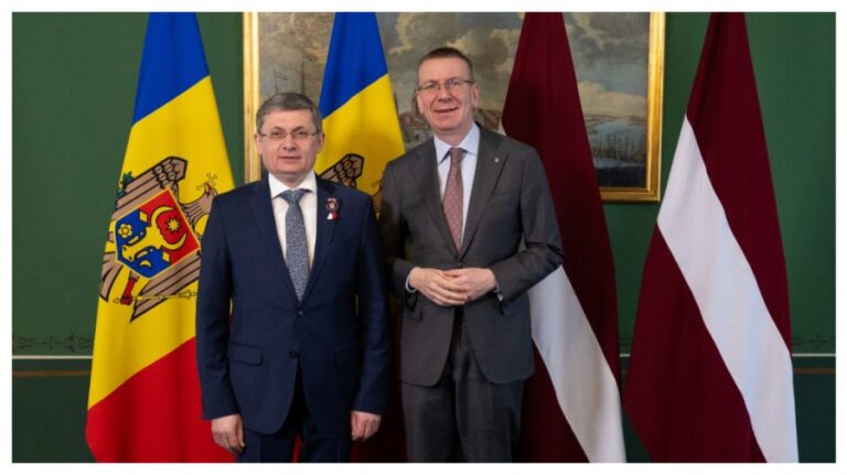 Igor Grosu had a meeting with Edgars Rinkeviks: Latvia’s experience can assist us in achieving the necessary reforms that will bring us closer to the EU.