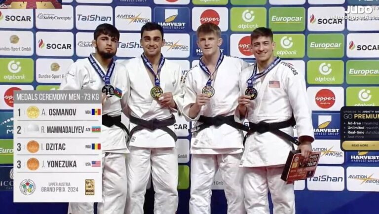 (PHOTO) Moldovan athlete wins gold at judo Grand Prix competition