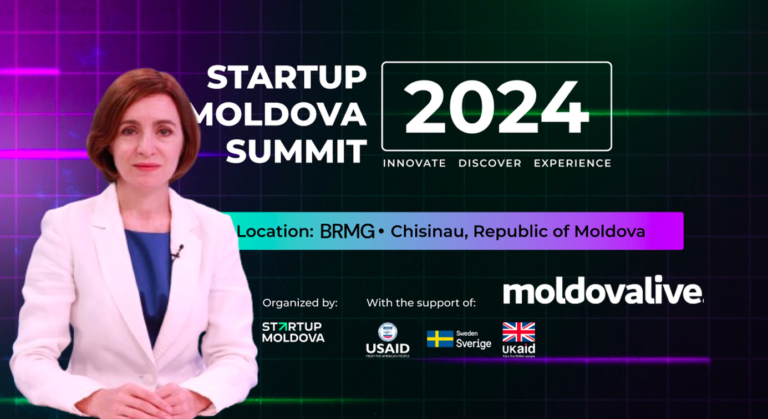 Sandu, at the “Startup Moldova Summit”: You’re not just building business, you’re turning the country into that modern European state
