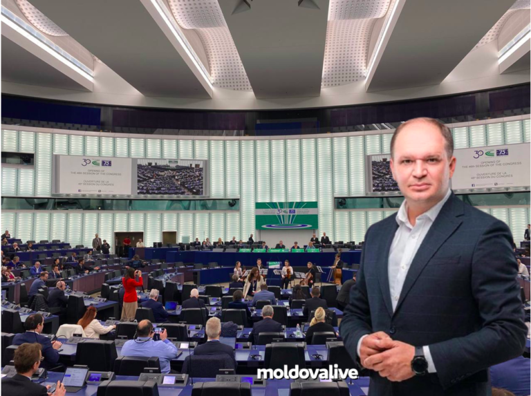 Photo Ion Ceban and several members of MAN attended the Congress of Local and Regional Authorities of the Council of Europe