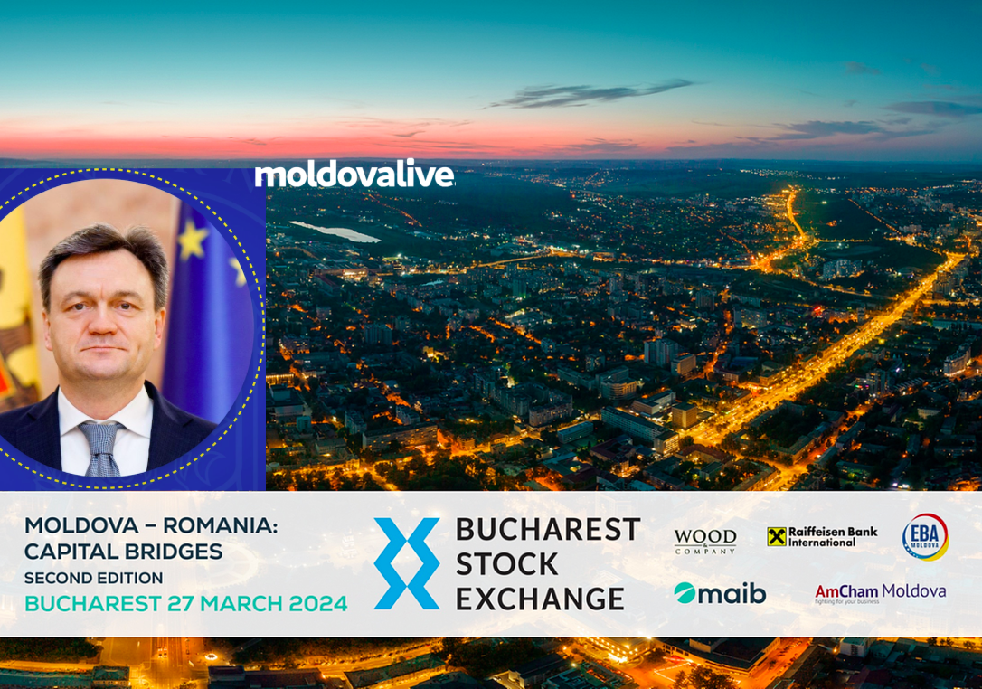 Moldovan PM participates in Moldova – Romania: Capital Bridges forum