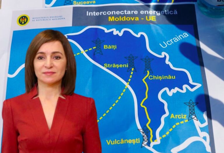 The construction of a new overhead power line linking Moldova’s energy system with Romania’s has been announced by President Maia Sandu