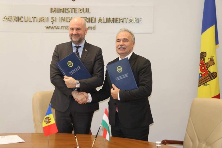 Moldova and Hungary signed a Memorandum of Cooperation in Agriculture