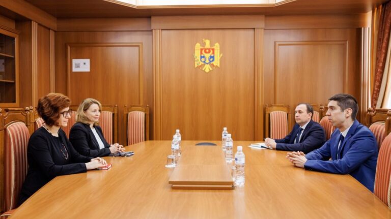 (PHOTO) Deputy Prime Minister Popsoi met with the resident representative of the United Nations Development Programme (UNDP) in Moldova