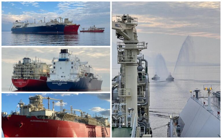 (PHOTO) Energy Minister: Liquefied gas from the US for Moldova has arrived at a terminal in Greece