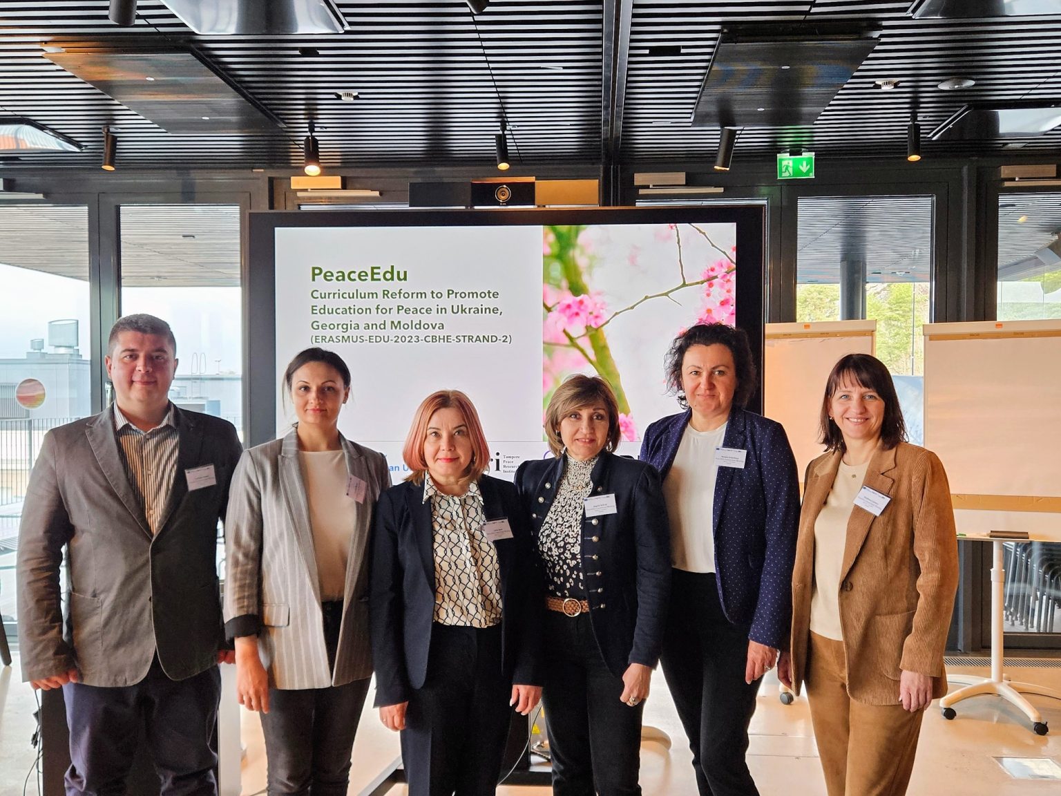 Three lecturers from Moldova undertook a study visit to Finland, during which they participated in an international project
