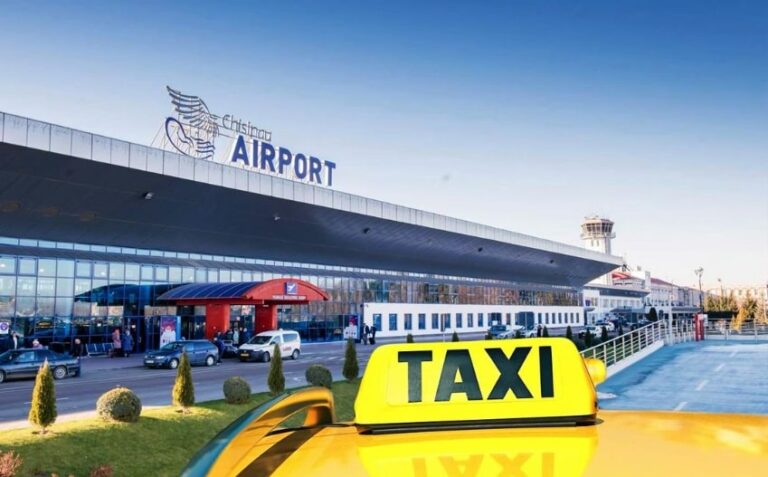 Chisinau airport began to report prices for services of authorized cab services